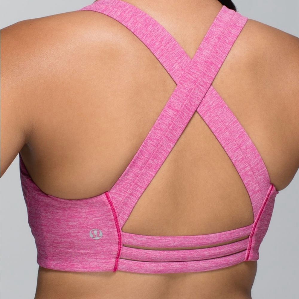 lululemon athletica Pink Sports Bra